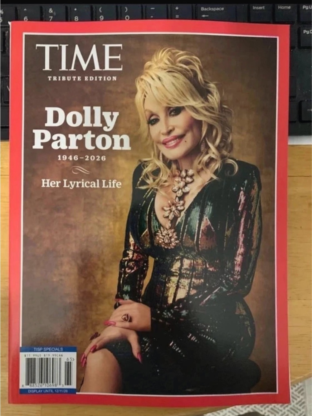 Dolly Parton TIME Tribute Edition Magazine - 2026
